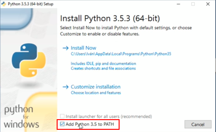 Installing Python